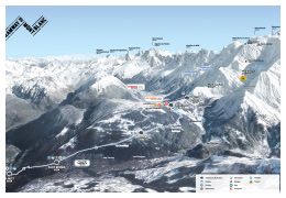 plan du Tramway du Mont-Blanc