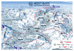 plan MONT BLANC Natural Resort